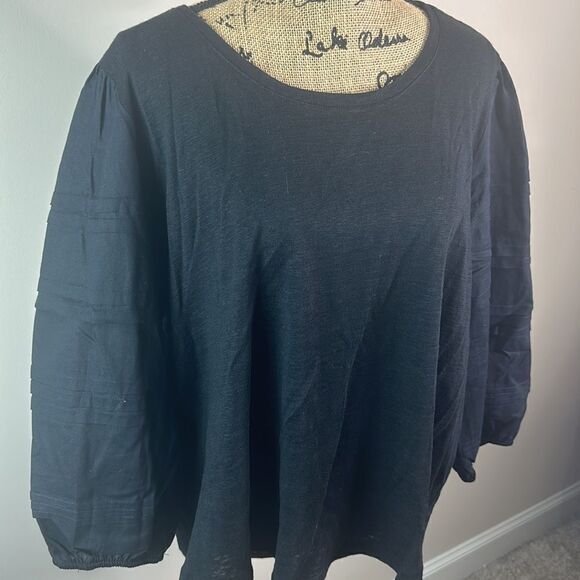 Chicos SZ 4 women’s top linen - Picture 2 of 9